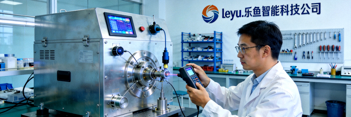 leyu.乐鱼智能科技股份有限公司研发人员正在进行精密设备测试